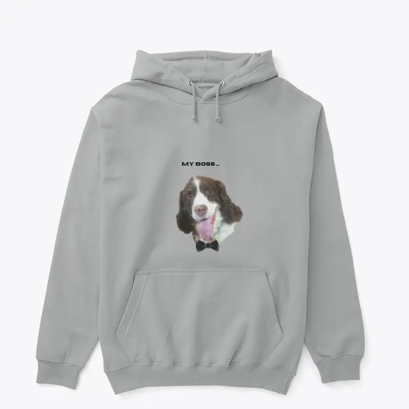 My Boss Dog Springer Tee, Mug, Men,Women