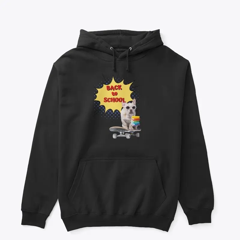 Back to School Skateboard T Shirt Hoodie